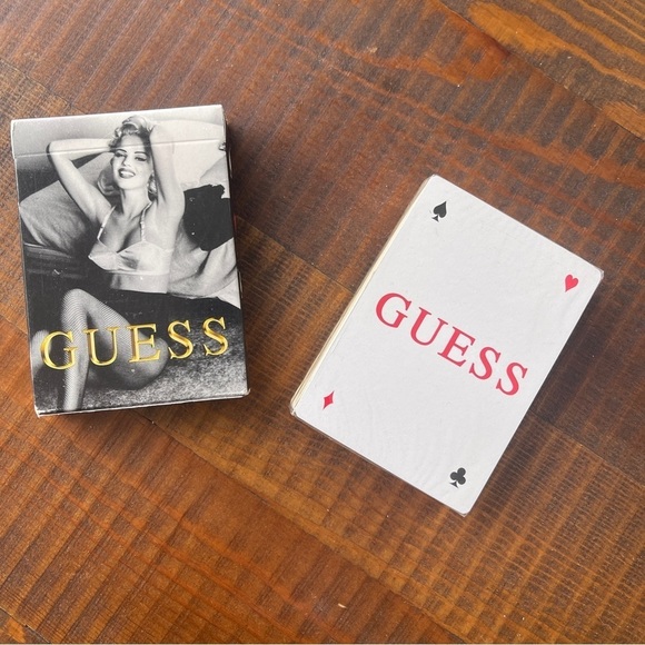 Card game Guess Marciano Schiffer Casta Lefebure Bruni Smith Mulder Shana - Picture 5 of 6